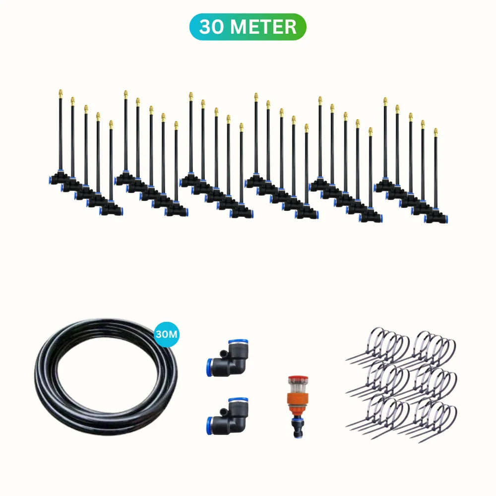 Garden Irrigation System Programmable Timer & Rain Sensor