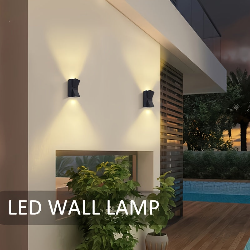Waterproof Decorative Outdoor Wall Light – 3W/6W LED Illumination