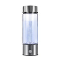 Hydrogen Water Bottle USB Rechargeable Borosilicate Glass 420ml