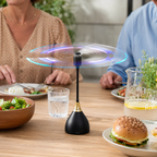 USB & Battery-Powered Flexible-Blade Table Fan (25 cm)
