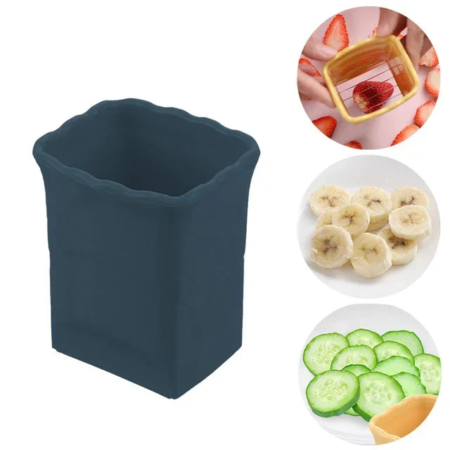 Vegetable & Fruit Slicer One-Touch Stainless Steel
