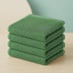 Absorbent Honeycomb Waffle Weave Cotton Dish Cloths Set