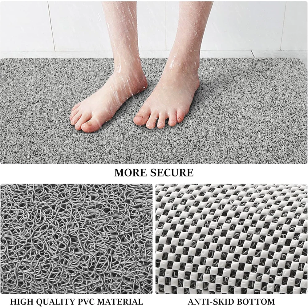 Quick Dry Non-Slip Floor Rug for Bath and Shower