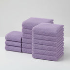 Absorbent Honeycomb Waffle Weave Cotton Dish Cloths Set