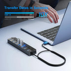USB Hub 7-Port 5Gbps Per-Port Power Switches