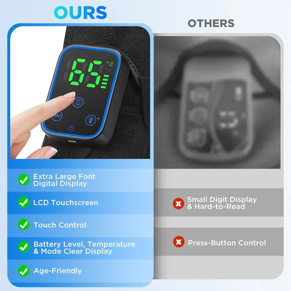 3-in-1 Joint Massager Graphene Heat & Vibration