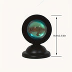 USB Ambient Light Projector with Sunset Effect