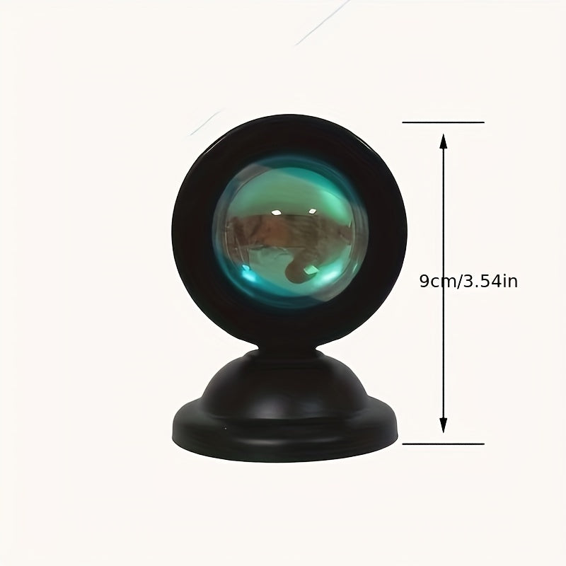 USB Ambient Light Projector with Sunset Effect