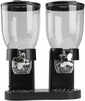 Cereal Dispenser Dual Canister Portion-Control Acrylic