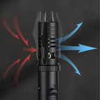 Lighter Windproof Arc Flame Refillable Butane