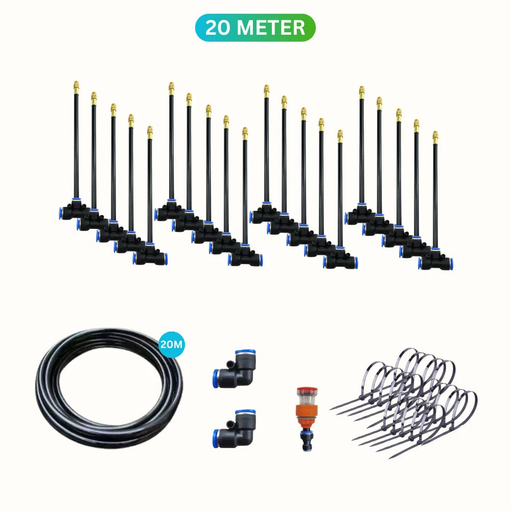 Garden Irrigation System Programmable Timer & Rain Sensor