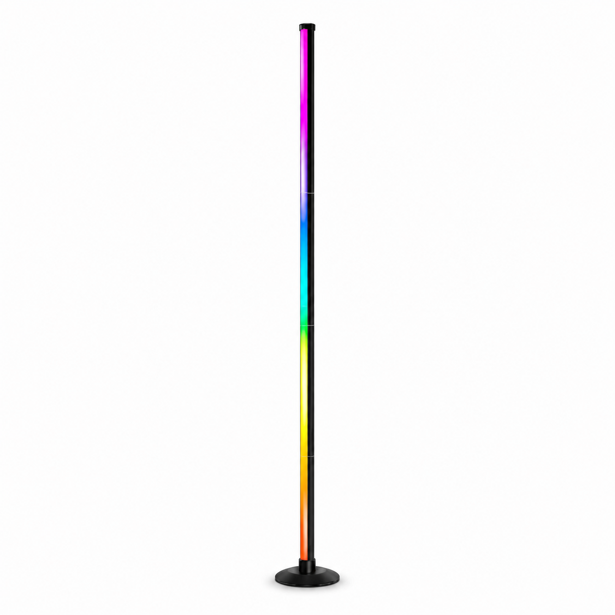 RGBIC LED Dimmable Aluminum Floor Lamp (App & Remote Control)