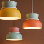 Color-Block Metal Pendant Lamp (30 cm)