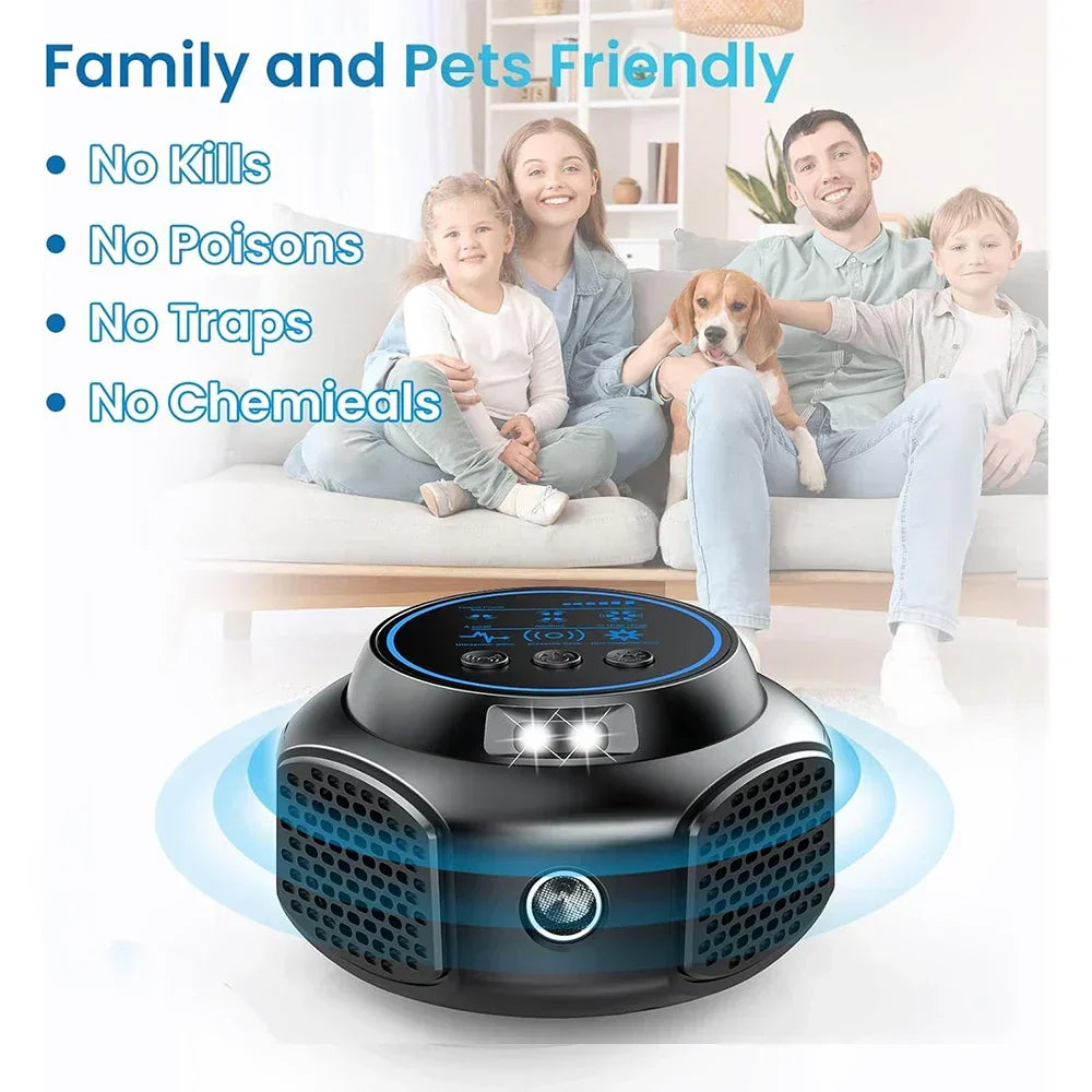 Rodent Repeller Plug-In Ultrasonic Multi-Mode 3900 Sq Ft