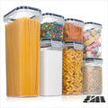 Food Storage Containers Airtight Stackable BPA-Free Set of 7