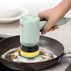Automatic Dish Brush Rotating Head USB Rechargeable