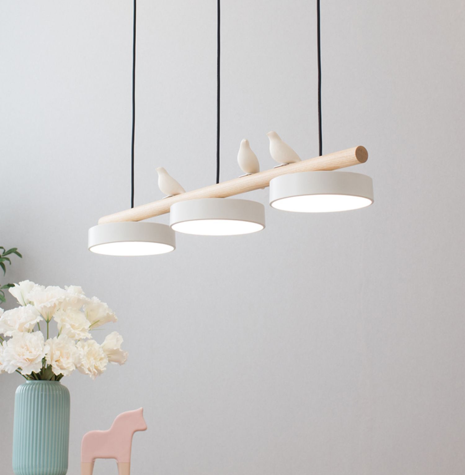 Dimmable Even Illumination Round Pendant Light
