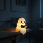 Cordless Ghost-Shaped LED Night Light