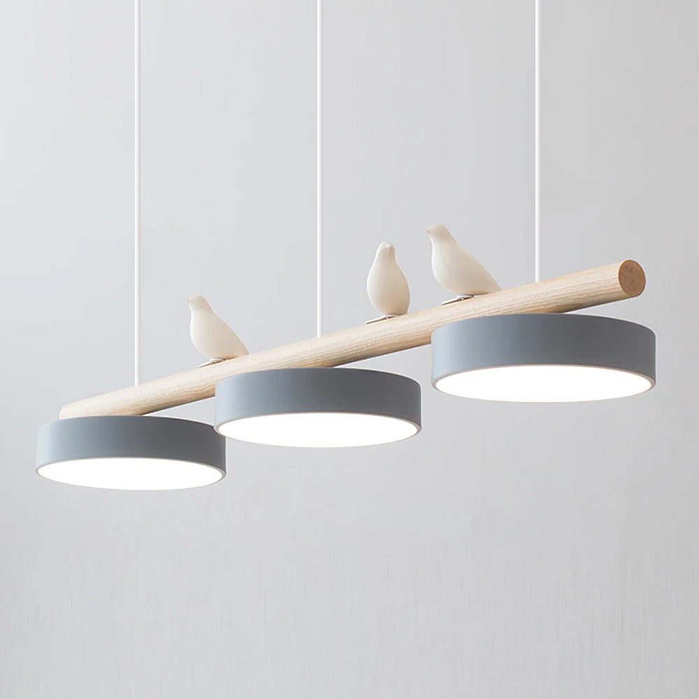 Dimmable Even Illumination Round Pendant Light