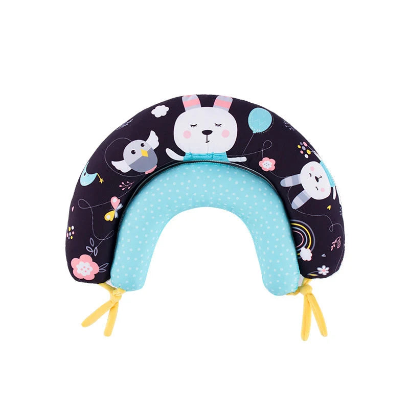 Baby Tummy Time Pillow Ergonomic Support Cotton Blend Lightweight