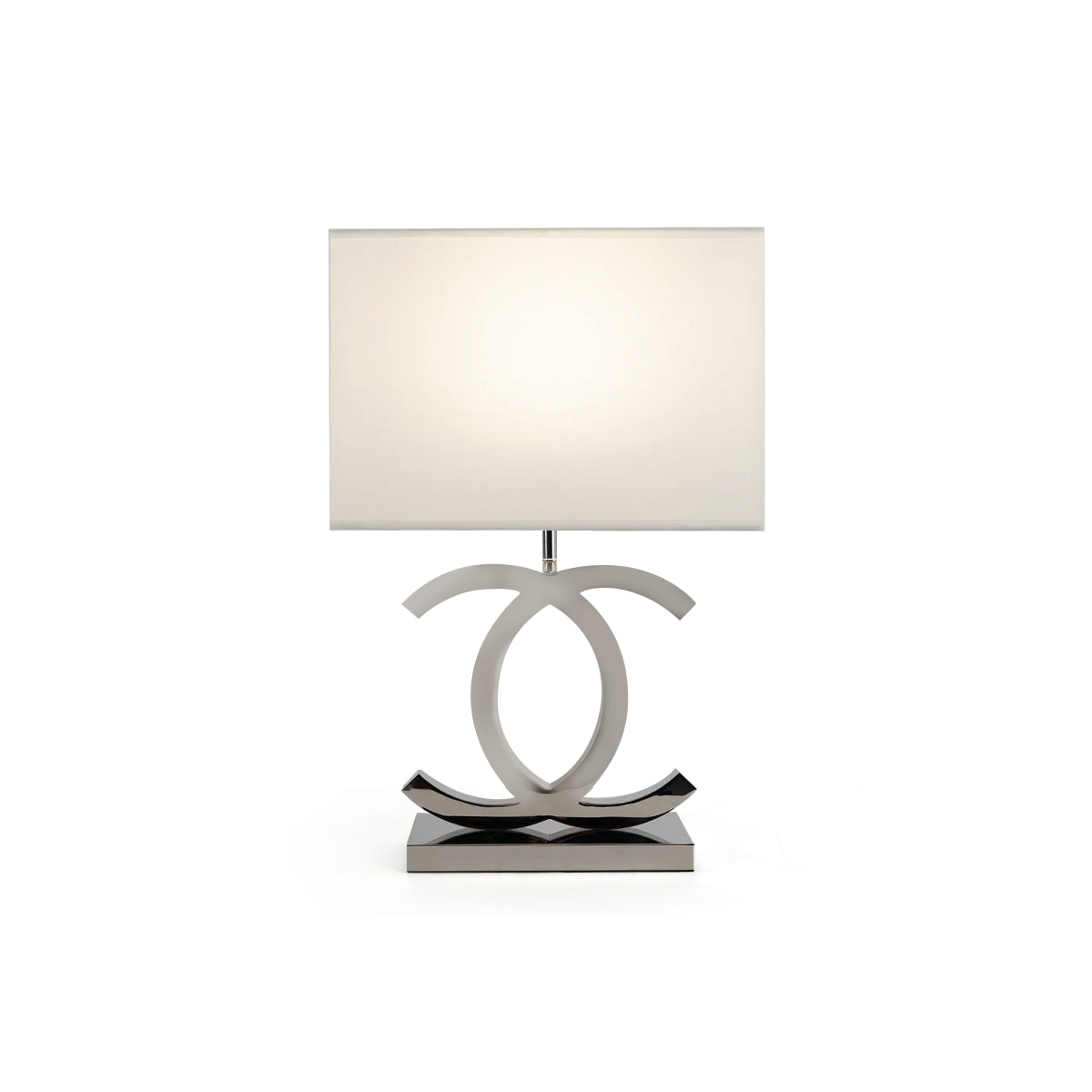 Stainless Steel Minimalist Directional Table Lamp (36.5 cm x 62 cm)