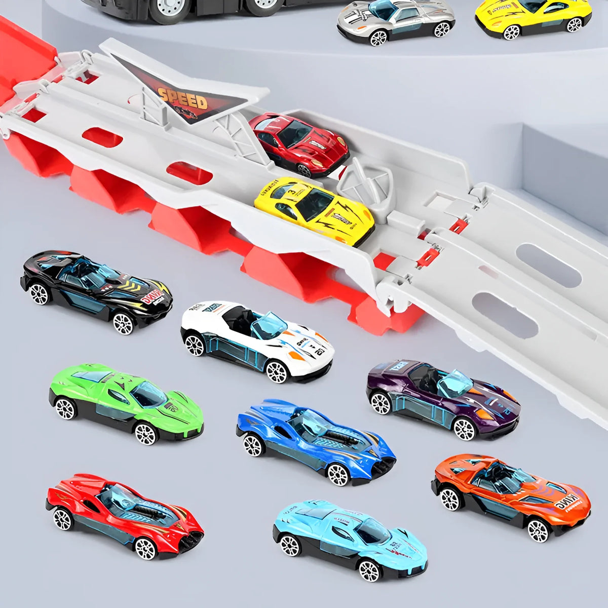 Racetrack Playset Power Launch Expandable 5 Mile Track