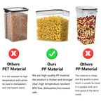 Food Storage Containers Airtight Stackable BPA-Free Set of 7