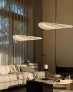 Ribbon-Shaped Warm White Pendant Light (Multiple Sizes)
