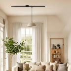 Adjustable Pendant Light Mount with Rotatable Ceiling Rail Track