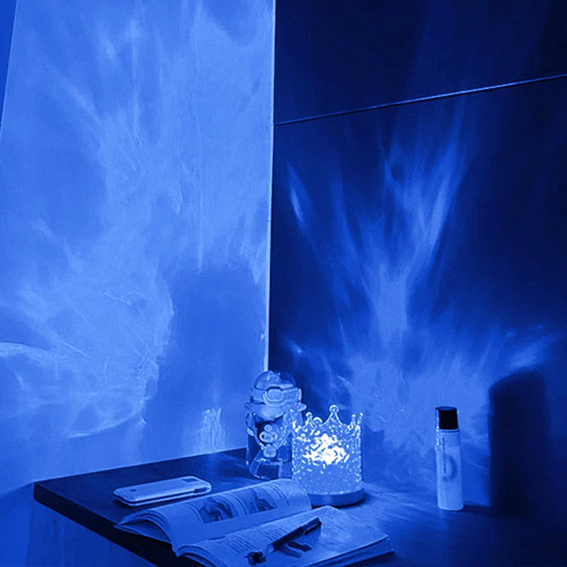 Projector Lamp Ocean Wave USB Powered
