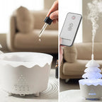 Aroma Diffuser Christmas Tree Silent & Adjustable Mist