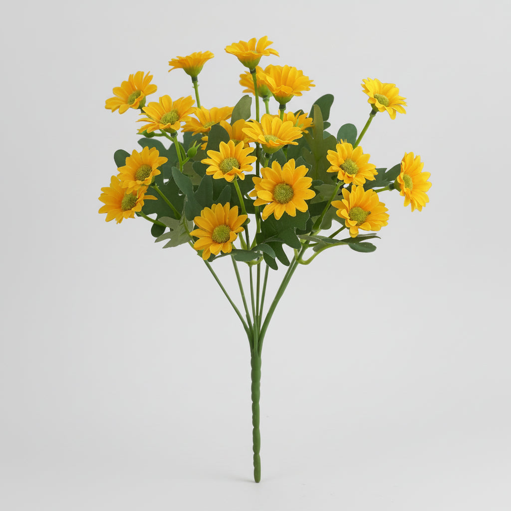 Artificial Daisy Flower Arrangement for Mother's Day Table Decor