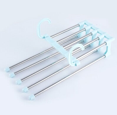 Space-Saving Multi-Pant Organizer Hanger