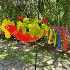 Vibrant Hanging Planter – Decorative Garden Feature