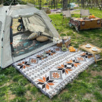 Moroccan Pattern Picnic Blanket - Boho Style Mat for Outdoor Use
