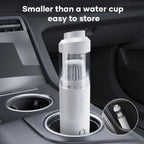 Compact Cordless Handheld Vacuum for Car Interior Cleaning