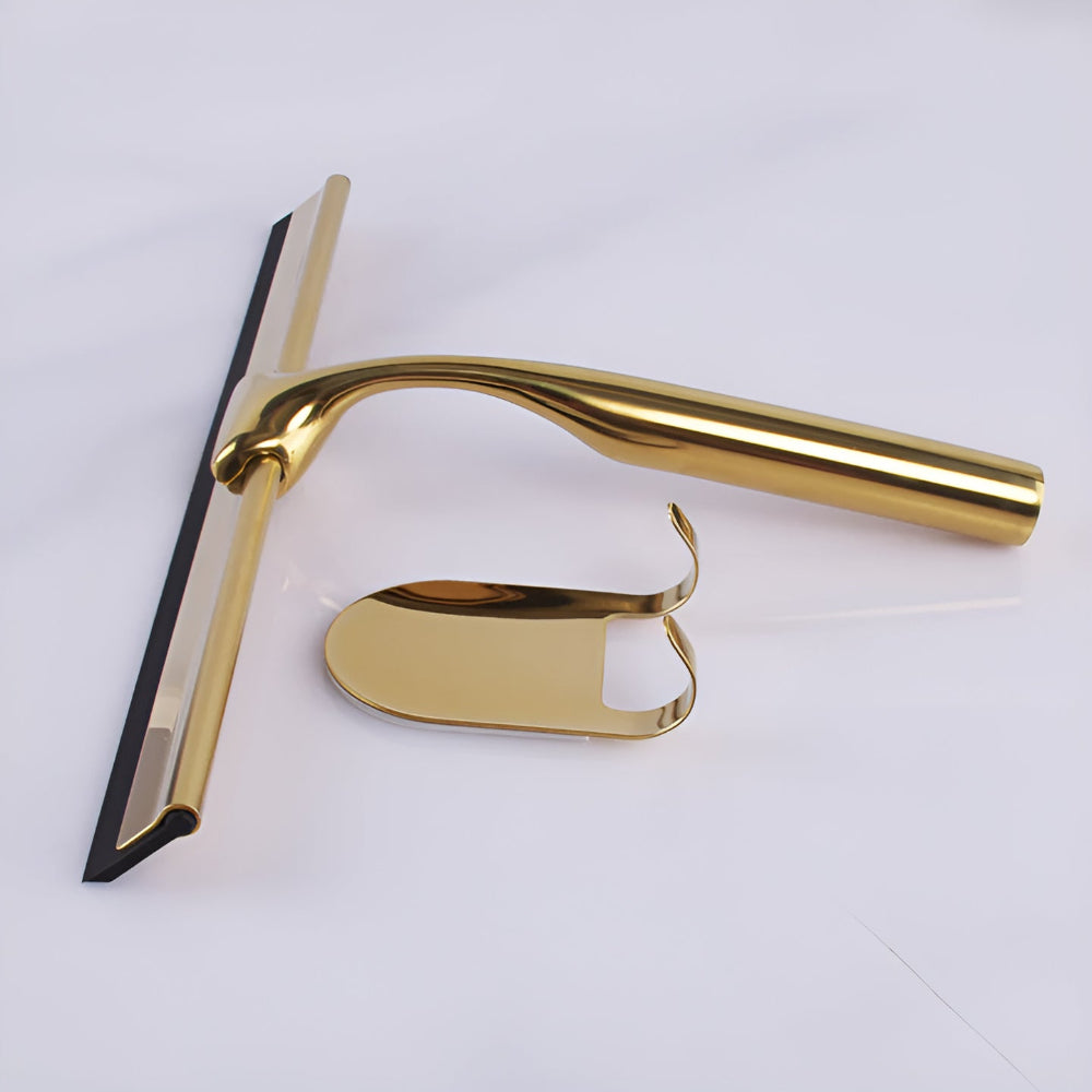 Multi-Purpose Squeegee in Gold Stainless Steel