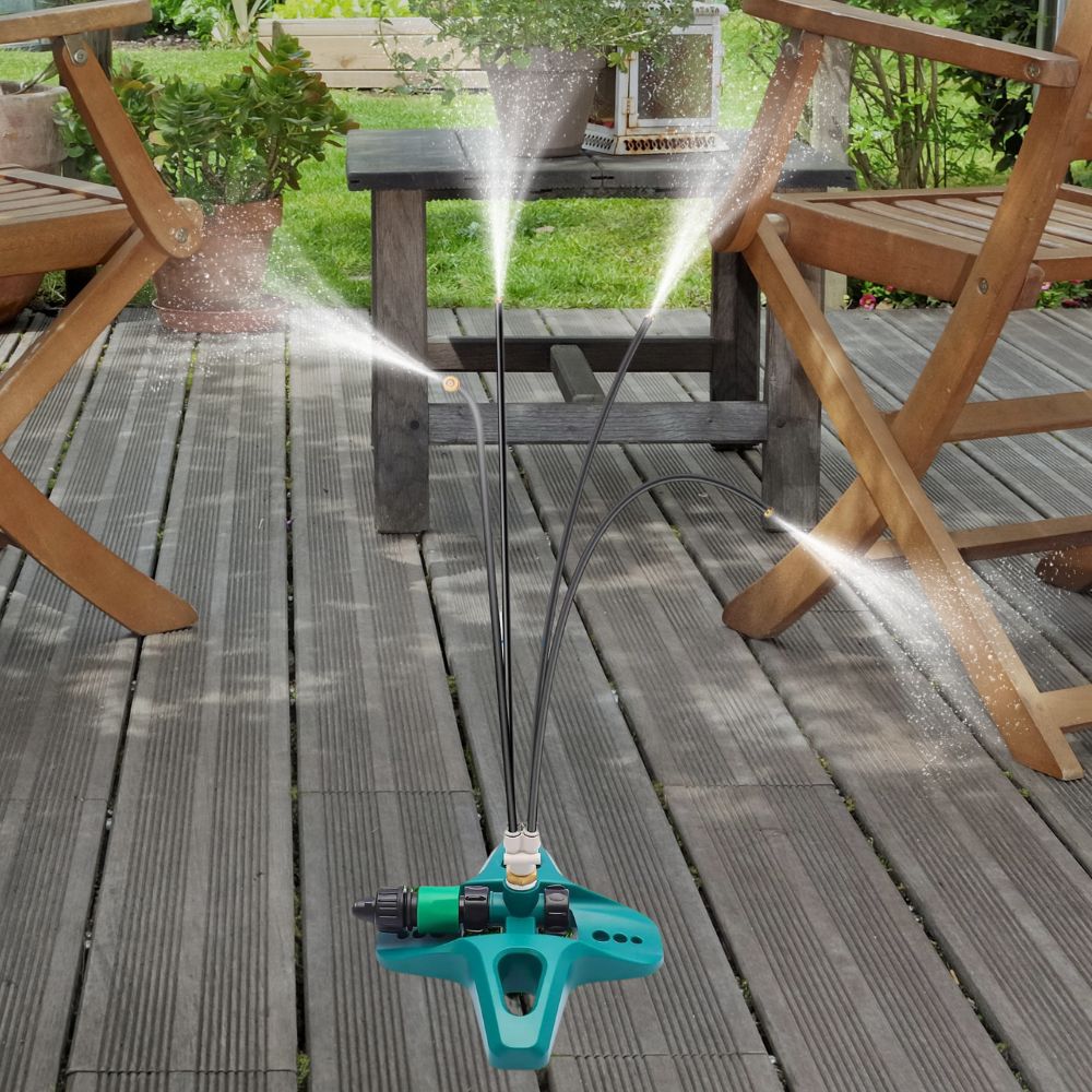 Freestanding Patio Cooling Spray System for Outdoor Misting