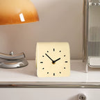 Tranquil Timekeeper: Modern Ceramic Desk Clock for Any Space