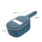 Vegetable Cutter Stainless Steel Blades & Rotating Drain Basket