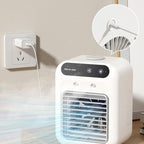 Compact Air Cooler with Front Vent and Water Reservoir