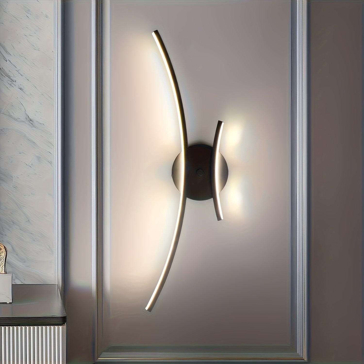 Linear Wall Sconce – LED Lighting for Bathroom, Living Room & Dining Areas