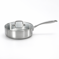 304 Stainless Steel Saute Pan with Glass Lid
