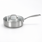 304 Stainless Steel Saute Pan with Glass Lid