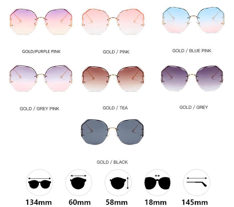 Chic Gradient UV400 Protection Sunglasses