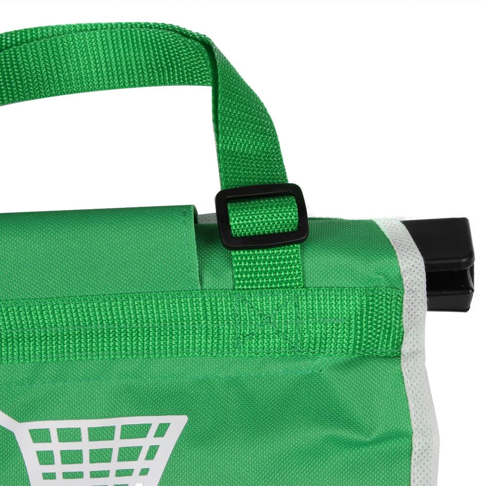 Reusable Shopping Bag Non-Woven Foldable Upright 33 lb Capacity