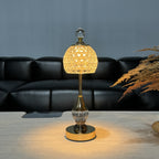 Rechargeable LED Bedside Lamp with Crystal Touch Control