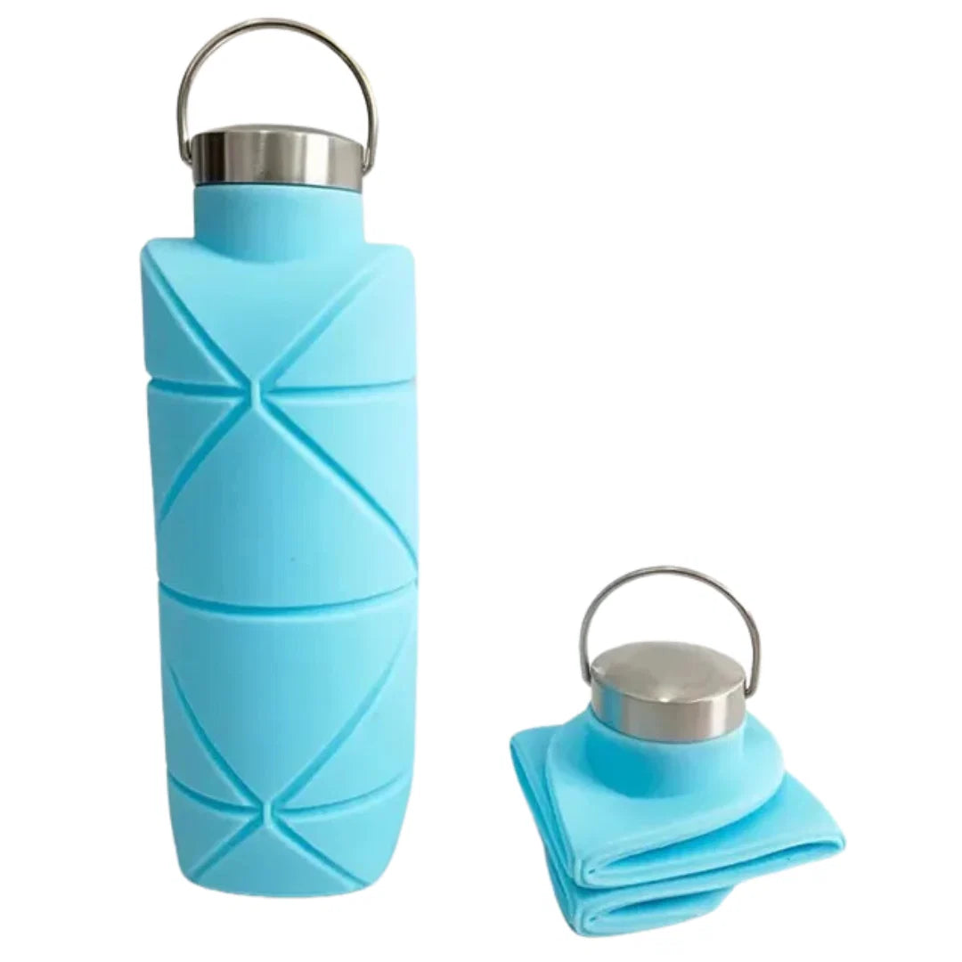 Collapsible Water Bottle Leak-Proof Food-Grade Silicone 750 ml