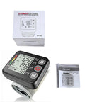 Wrist Blood Pressure Monitor Large LCD Stores 99 Readings