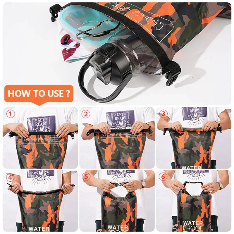 Backpack Waterproof Wet & Dry Compartment Durable